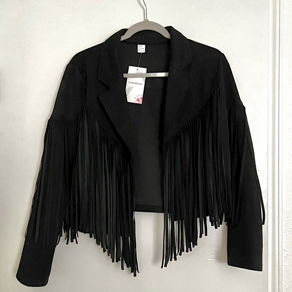 Fringe Suede Leather Jacket